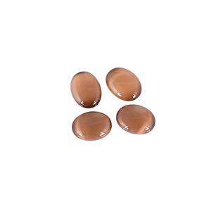 Cabujones de Piedras Preciosas Sintéticas de Ojo de Gato Marrón de Alta Calidad, 12x16 mm, Ovalados, Tamaño Personalizado para la Fabricación de Joyas, Lote de Piedras Preciosas - Product Image 5