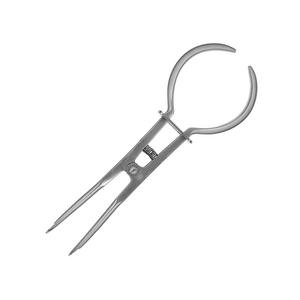 Pinza de Dique de Goma Ortodóntica Manual de Acero Inoxidable Clase I con Certificación CE, Acero Inoxidable, Narham Enterprises - Product Image 1