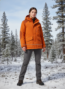 Veste de chasse professionnelle unisexe, imperméable, coupe-vent, respirante, orange, softshell camouflage, robuste et isolée - Product Image 2