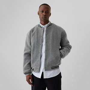 Chaquetas Bomber para Hombre, Colección Otoño, Marca Personalizada, Talla Adulto, Estilo Urbano, Cuello Alto, Logotipo Frontal - Product Image 6
