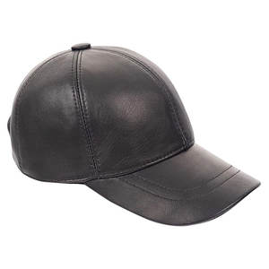 Gorro de Cuero Genuino para Hombre, Gorro de Piel de Vaca Cálido para Exteriores Casuales, Servicio OEM Personalizado, Gorros en Oferta a Precio Económico - Product Image 6