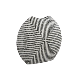 Vase incrusté de serpillière de haute qualité, meilleure vente vase de table fabriqué au Vietnam - Product Image 1