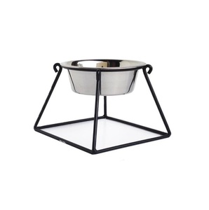 ชามอาหารสแตนเลสทรงกลมชามอาหารและน้ำสำหรับสัตว์เลี้ยงชามอาหารโลหะออกแบบใหม่ล่าสุด - Product Image 6