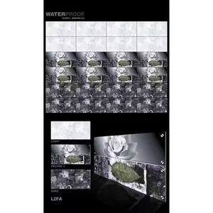 Attractive 3D Inkjet <b>Printed</b> Ceramic <b>Wall</b> Tiles 300x600mm Glazed Digital Glossy Finish 12x24 30x60cm <b>for</b> Interior Building <b>Walls</b> - Product Image 4
