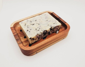 Porte-savon en bois OEM, tailles, formes et gravures personnalisées disponibles - Product Image 1