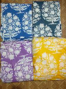 Tela de algodón estampada más vendida para vestido de mujer disponible a precio asequible tela estampada personalizada - Product Image 2