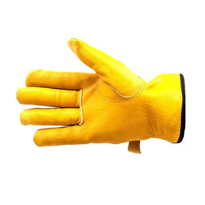 Industrial Goatskin Cowsplit cuero resistente al calor abrasión Tig Mig seguridad trabajo protección guantes para trabajo de soldadura - Product Image 4