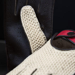 Guantes Unisex de Alta Calidad de Color Sólido para Conducir EN LA Parte Trasera de Ganchillo, Protección UV de Cuero Personalizada, Orificio de Ventilación de Pantalla Táctil para Hombres y Mujeres - Product Image 2