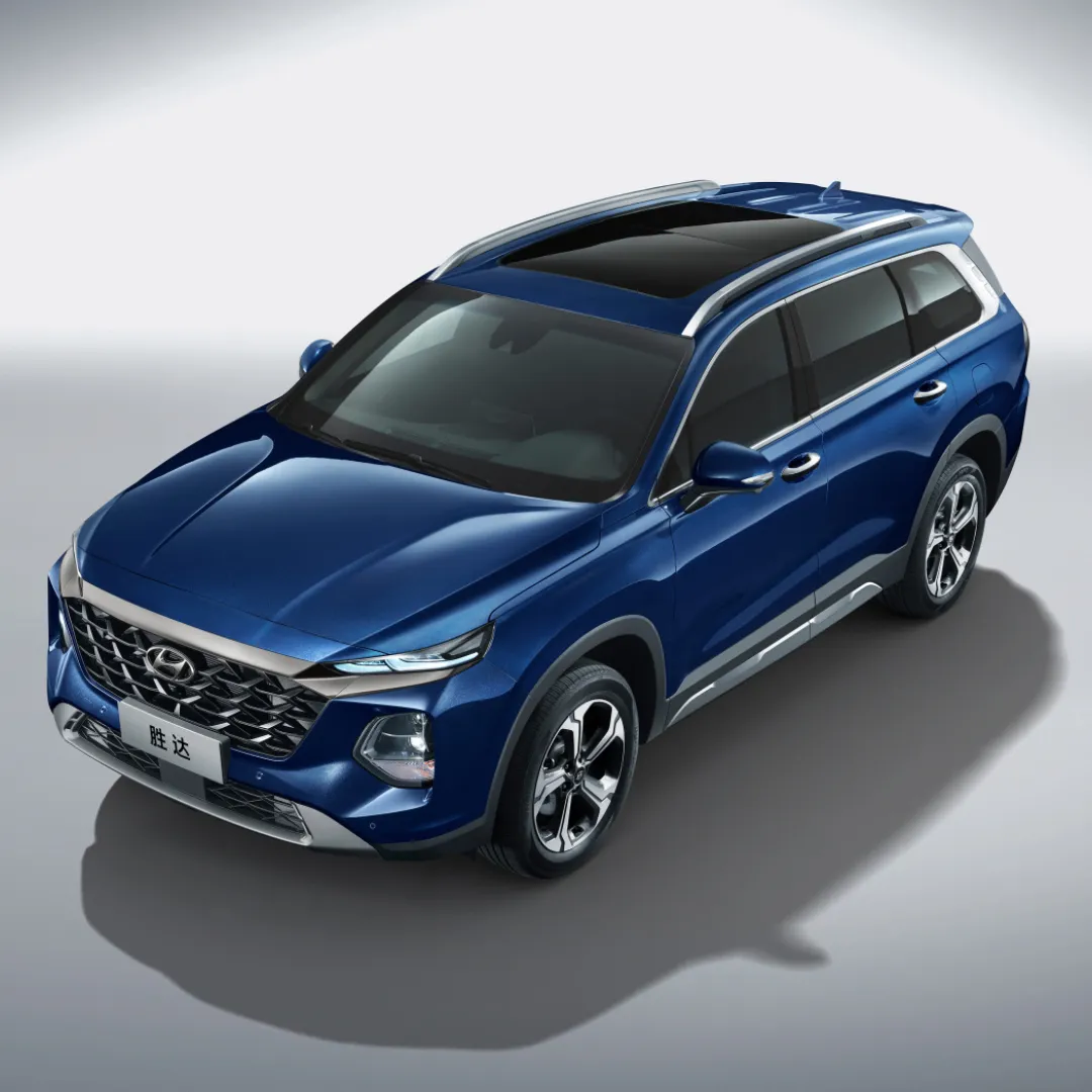 Baic Hyundai Hyundai 2023 380T SUV benzinli arabalar 4WD 5 kapılar 6 koltuklar oto yakıt araba çin'de yapılan satış stokta