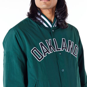 Vente en gros de blouson de vol personnalisé Blouson de bombardier pour homme, style uniforme de baseball à la mode blousons d'aviateur grande taille - Product Image 2