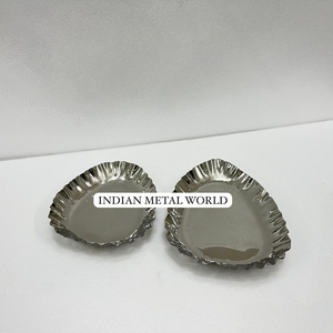 Dernier modèle bol de service à chocolat décoratif de table pour la maison Meilleur bol à chocolat en métal argenté pour mariage et occasion spéciale - Product Image 6