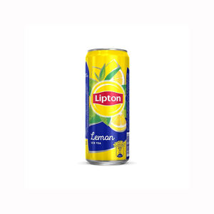 Té helado Lipton, bebida enlatada de 330 ml, té con sabor a limón - Product Image 1