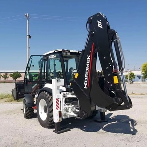 Minicargadora Hidromek con Tracción 4x4, Bomba Hidráulica de 75KW, Cucharón de Alta Capacidad de Carga, Compacta para Construcción y Agricultura - Product Image 4