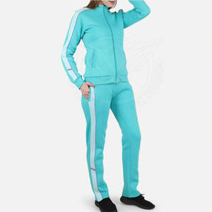 Conjunto de pantalones deportivos informales de chándal, conjunto de dos piezas, conjuntos de mujer, trajes, chándal hecho en Pakistán 2025 - Product Image 4