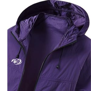 Conjunto cortavientos negro OEM hecho a medida con múltiples bolsillos chaqueta con capucha y cremallera y manga larga corta de tela de poliamida - Product Image 6