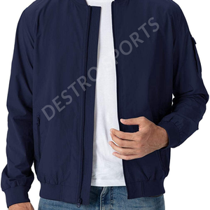 แจ็คเก็ตบอมเบอร์แขนยาวระบายอากาศได้ดีมีซิปดีไซน์พิเศษสำหรับกลางแจ้งฤดูหนาว - Product Image 5