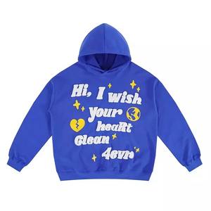 Vente en gros de pulls à capuche pour hommes avec logo personnalisé Top meilleurs sweats à capuche d'hiver à motifs solides imprimés - Product Image 1