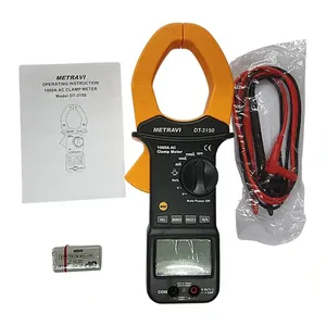 Metravi 2003A Digital TRMS AC DC Pinza amperimétrica True RMS AC DC Multímetro de pinza digital para medición precisa de pruebas eléctricas - Product Image 3