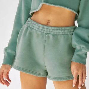 Nouveau short de survêtement décontracté unisexe en polaire Logo personnalisé brodé avec cordon de serrage pour femmes Street Wear respirant chaud - Product Image 3
