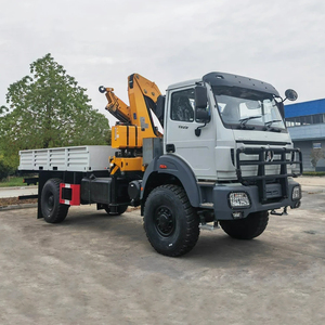 Camion da Carico con Braccio Pieghevole e Gru, Personalizzabile LHD/RHD, 4x2, per Manutenzione e Costruzioni Fuoristrada - Product Image 3
