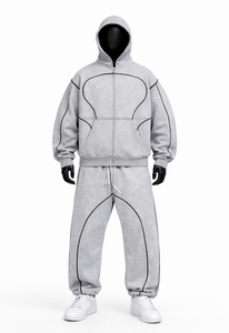 Conjunto de Chándal Holgado Estampado para Hombre, Camisa de Manga Larga y Pantalones Largos Estampados, Tallas Grandes, Estilo Africano, Conjunto Casual de Dos Piezas para Hombre y Mujer 2026 - Product Image 4