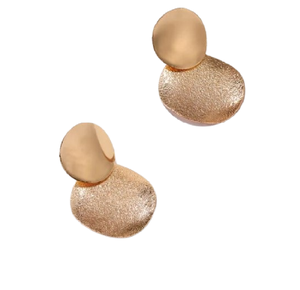 2025 American July Summer Sales Pendientes de joyería de latón para mujer Nueva llegada Pendientes hechos a mano de latón - Product Image 4