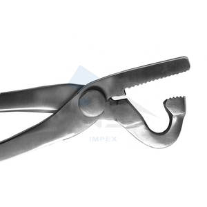 Premium 14-Inch Farrier Hoof Nail Clincher Heavy-Duty Curved Jaw Equine Farrier Tool Hecho de acero al cromo vanadio - Product Image 2