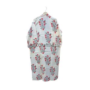 Bata de Baño Térmica de Algodón con Diseño de Aves y Flores, Talla Única, para Primavera, Verano, Otoño, Invierno, Traje de Baño y Camisón - Product Image 6