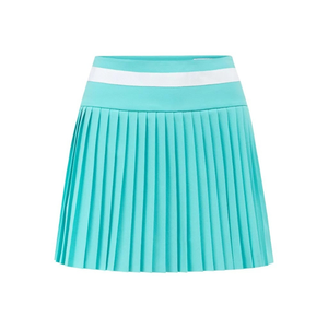 กระโปรงกอล์ฟขาสั้นผ้าไนลอนสแปนเด็กซ์อัดพลีทพร้อมกางเกงขาสั้นปักโลโก้ได้ตามต้องการ - Product Image 1