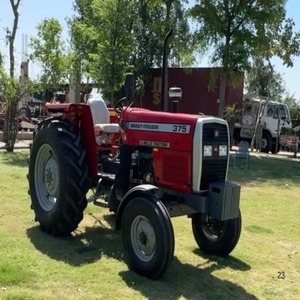 Tracteurs à roues Massey Ferguson 375 d'occasion, moteur 80 CV, couleur rouge, matériel agricole d'occasion à vendre - Product Image 5