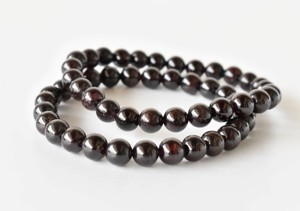 Hot Selling Premium Quality Garnet 8mm <b>Bracelet</b> Natural Hand Polished Gemstones for <b>Healing</b> Meditation Jewelry - Product Image 3