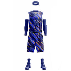 Vêtements de sport unisexe personnalisés uniforme de l'équipe d'entraînement de compétition uniformes de basket-ball vêtements en gros ensembles de vêtements - Product Image 3