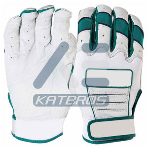 Guantes de Bateo de Béisbol Dinámicos con Zona de Agarre de Cuero Cabretta Diseñados para Precisión de Golpe, Agarre Fuerte y Uso Confiable - Product Image 1