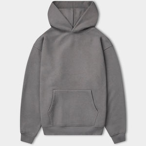 เสื้อฮู้ดโอเวอร์ไซส์สำหรับผู้ชายดีไซน์ใหม่ล่าสุดมีโลโก้/สีที่กำหนดเอง - Product Image 4