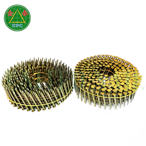 Clous en bobine d'acier de 1 à 1/4 pouces 14,000 pièces/anneau de carton/tige lisse pour la fabrication de palettes Tailles personnalisées Prix compétitifs Vietnam - Product Image 2