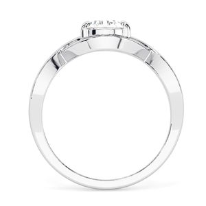 2.00CT Pear Cut Diamond Twisted Anniversary <b>Ring</b> for <b>Women</b> - Product Image 5