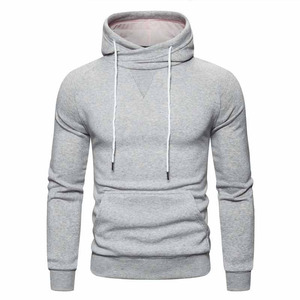 Sweat-shirts en flanelle pour hommes, tendance, de haute qualité, imperméables, respirants, coupe-vent, avec logo personnalisé, 50% coton, 50% [matière], pull-over - Product Image 4