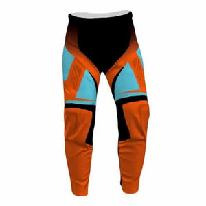 Pantalons BMX MTB MX de haute qualité, sur mesure, longs, avec impression par sublimation, réglables, pour la moto et les courses automobiles - Product Image 1