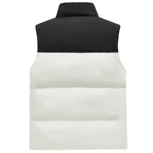 Veste matelassée en toile légère personnalisée pour hommes Vestes d'hiver chaudes d'extérieur à capuche compressibles résistantes à l'eau - Product Image 4