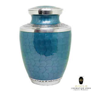 Handcrafted Aluminum Cremation Urns Elegant <b>Keepsake</b> & Adult Size Urns Leakproof Durable Engravable <b>Memorial</b> Urns - Product Image 2