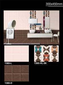 ในร่ม/กลางแจ้ง12X18กระเบื้องผนังยกระดับความสูง300X450กระเบื้องเซรามิก30X45กระเบื้องตกแต่งห้องน้ำ - Product Image 3