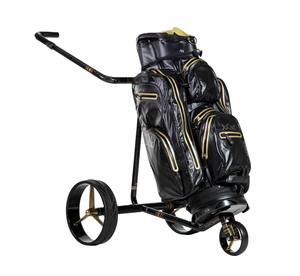 Mejor oferta para carritos de golf Jucads 2.0 Carbon Electric con función de empuje a batería, especiales para viajes. - Product Image 3