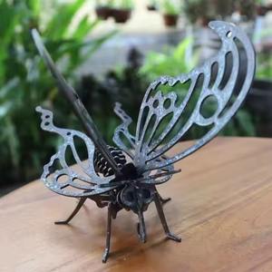 Películas decorativas de lujo de Vietnam, decoración de pared de mariposa para el interior del hogar, sofá, foto, Material de Metal, Fabricante Mayorista para habitación - Product Image 2