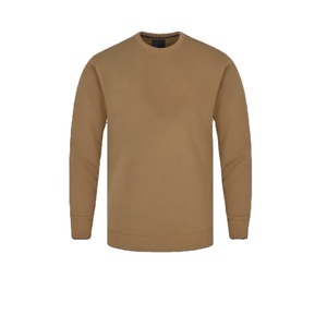 Suéter de Punto Personalizado de Fábrica con Logotipo, 100% Algodón, Cuello Redondo, para Hombre, Otoño, Ecológico - Product Image 1