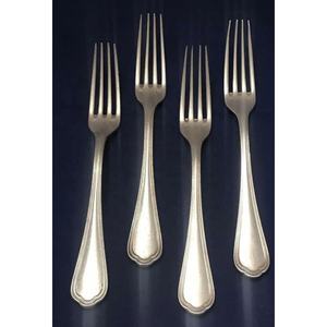 Stainless Steel Casual Fruit Fork Set with Silver Polished Unique Handle Handmade Design Royal Stainless Steel Cutlery Set - Product Image 1