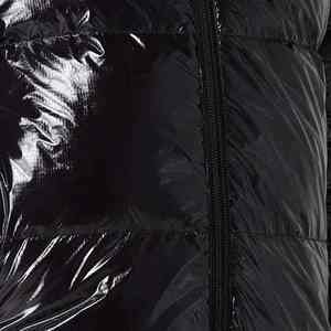 Veste bouffante chaude personnalisée pour hommes avec col rond Veste imprimée vierge à la mode d'hiver Panneau contrasté Épissage Broderie Décoration - Product Image 6