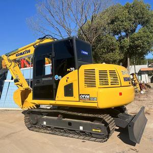 Utilizado para excavadora Komatsu Buen estado con cilindro hidráulico Yuken y bomba de motor incluida Tipo oruga - Product Image 6