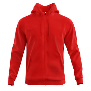 Fabricants recadrés de haute qualité sweat à capuche de course vintage grande taille en polaire avec logo personnalisé sweats à capuche zippés pour hommes - Product Image 3