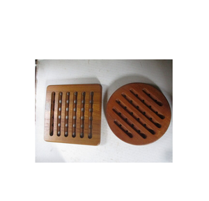 Salvamanteles de madera de alta calidad, almohadillas calientes para cocina, salvamanteles, almohadillas térmicas, alfombrilla para tetera para forma redonda y soporte para cuencos para servir restaurantes - Product Image 5