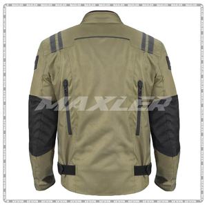 Veste Homme Homologuée CE Toutes Saisons Légère Imperméable Coupe-Vent Respirante pour Moto et Course Automobile Grande Taille - Product Image 3